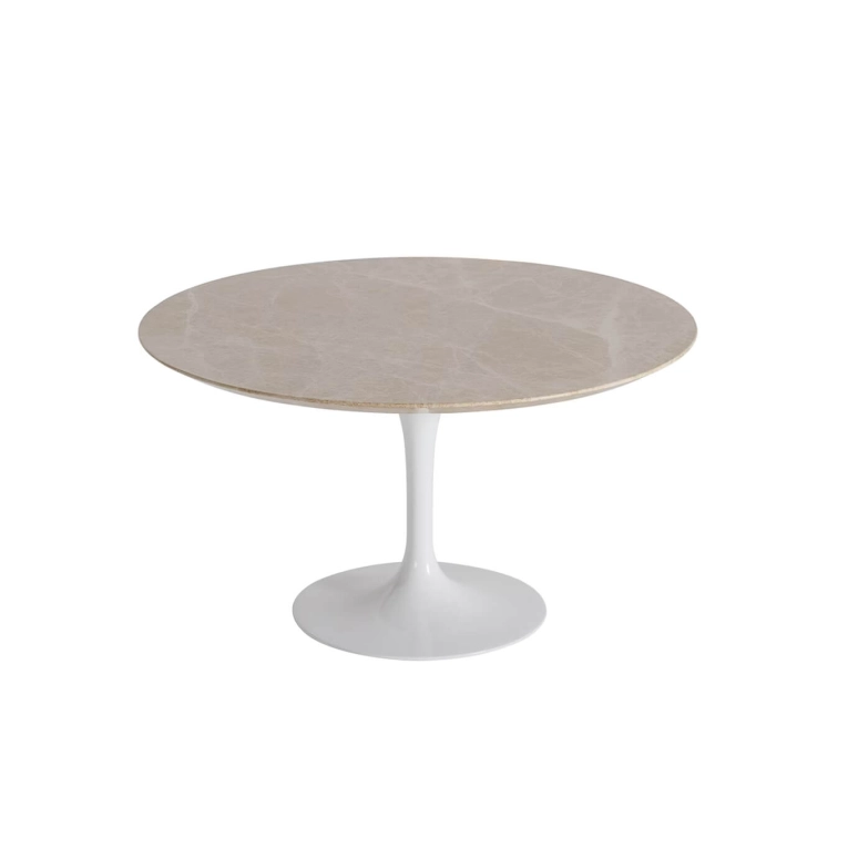 Table basse SAARINEN Marbre Emperador Light satiné mat KNOLL
