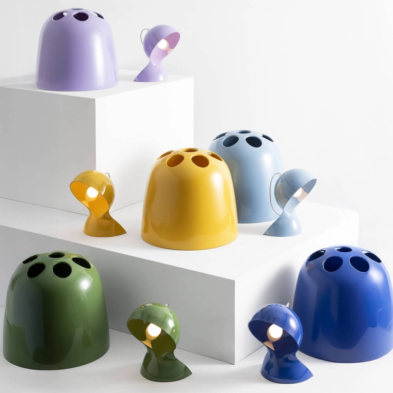 Petit rangement Porte-parapluie DEDALO Lavande ARTEMIDE