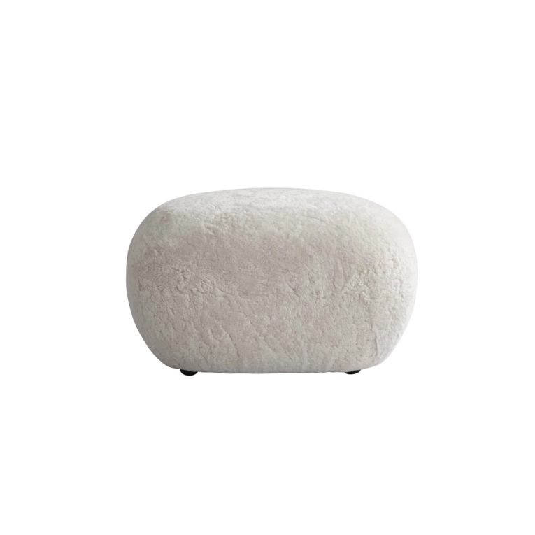 Pouf TOE Peau de mouton 101 COPENHAGEN