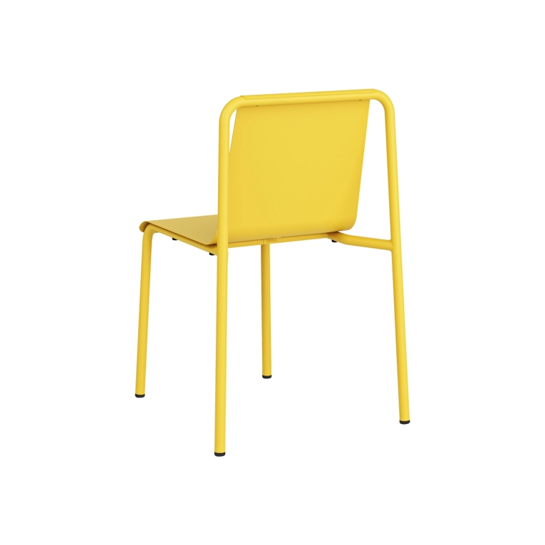 Chaise extérieure PANORAMA Jaune Soleil TIPTOE