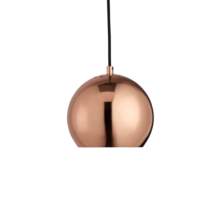 Suspension BALL Ø 18 Cuivre brillant FRANDSEN