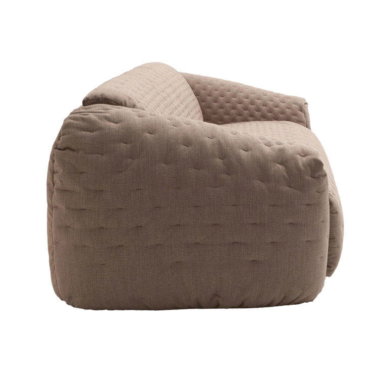 Canapé lit QUILT Marron CAMPEGGI