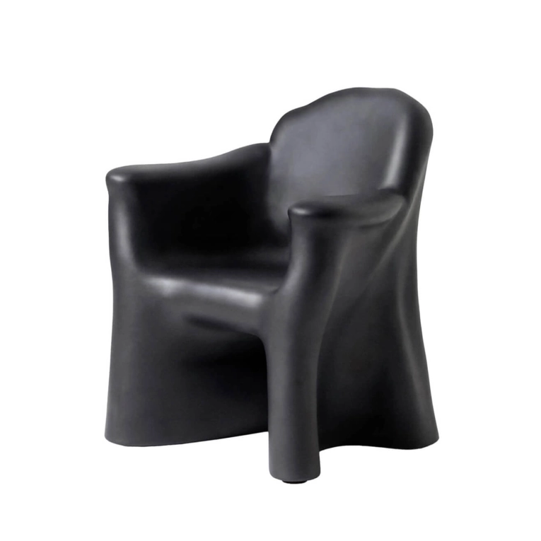 Chaise DALILA avec accoudoirs Noir CASSINA