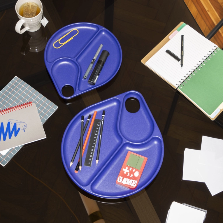 Accessoire de bureau PING PONG L 24,5 Bleu cobalt B-LINE