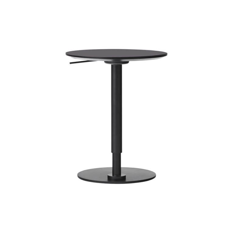 Table d'appoint guéridon BRANCH Linoleum Charbon AUDO COPENHAGEN