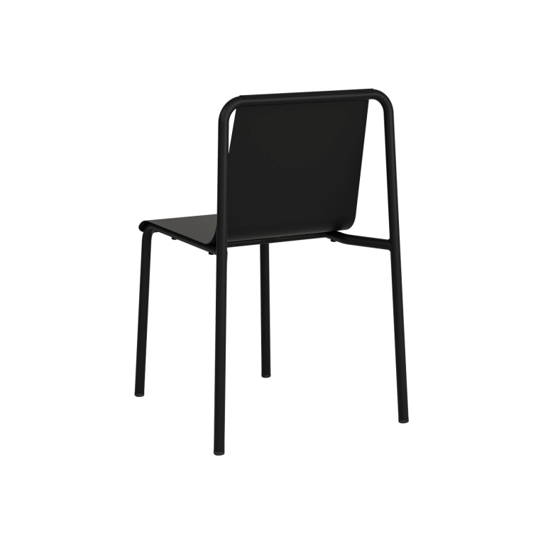 Chaise extérieure PANORAMA Noir Graphite TIPTOE