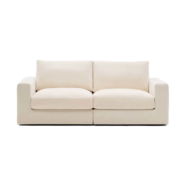 ALEA modulable 3 places Chenille Ecru KAVE HOME