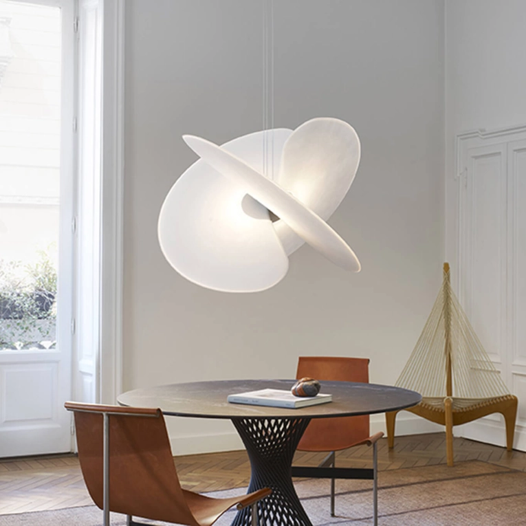 Suspension LEVANTE large Blanc mat LUCEPLAN
