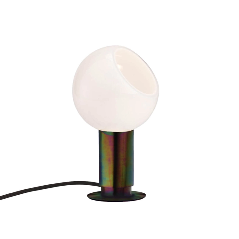 Lampe à poser DONYA Dark Opal Chrome ANOUR