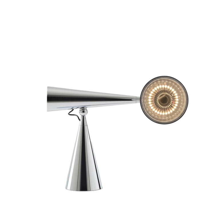 Lampe à poser POSE LED Argent TOM DIXON