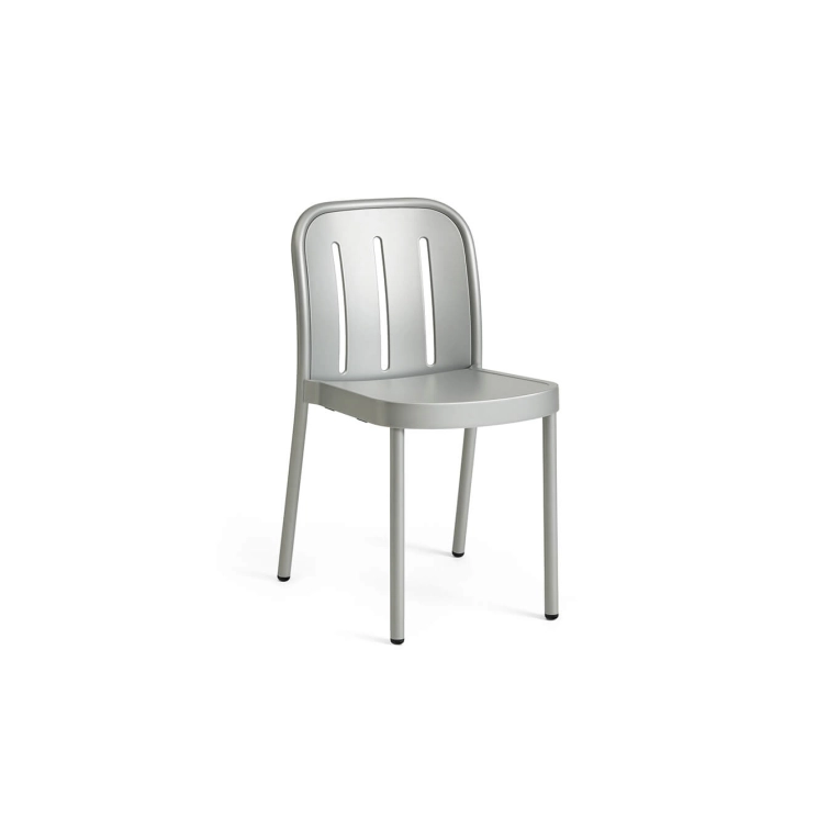 Outdoor Chair and Small Lounge Chair DEVILLE Silver HAY