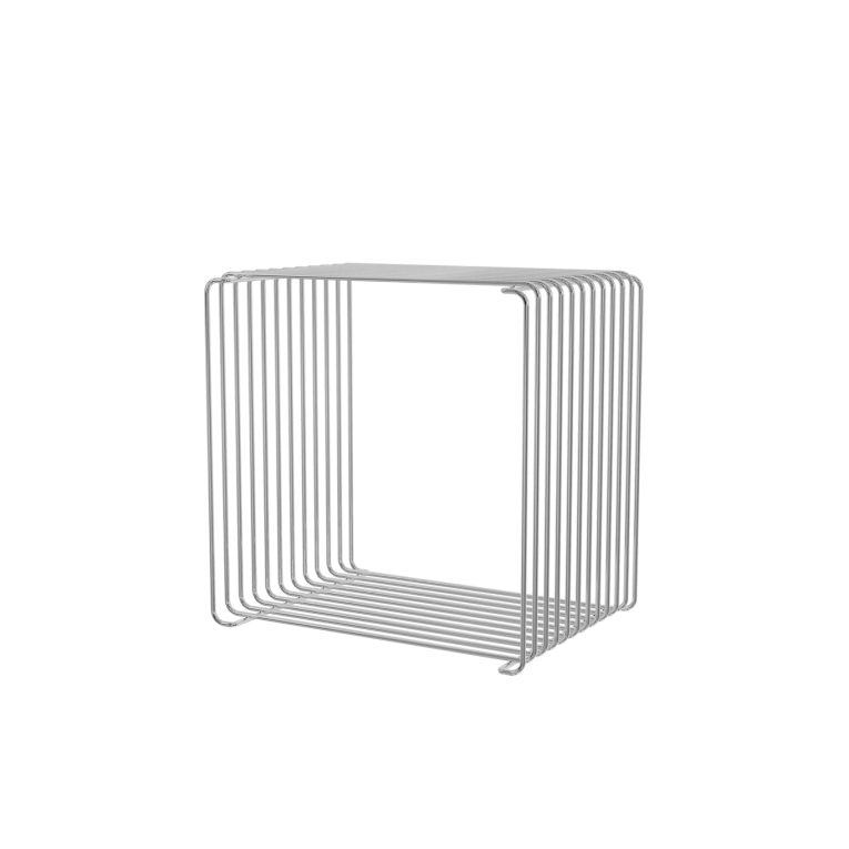 Etagère PANTON WIRE carré Chrome MONTANA