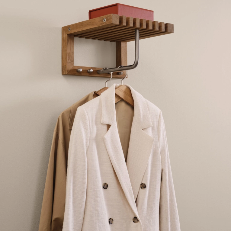 Porte-manteau CUTTER mini Teck FRITZ HANSEN