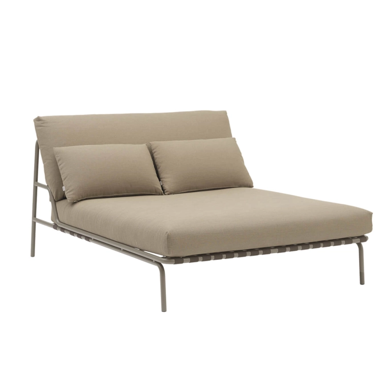 Bain de soleil, chaise longue et hamac SETTLE Weave 5/Taupe MUUTO