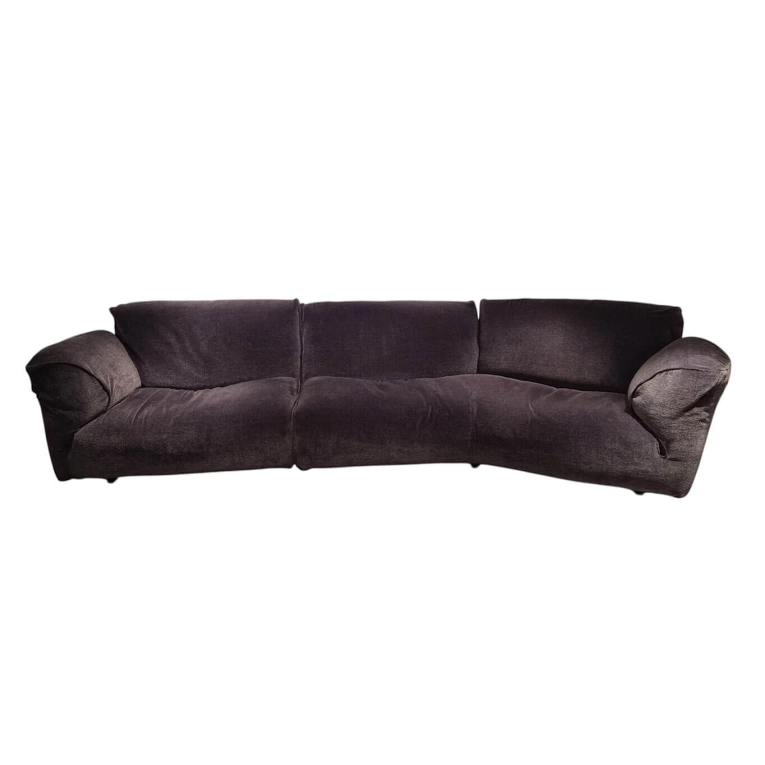 GRANDE SOFFICE Gris Foncé EDRA