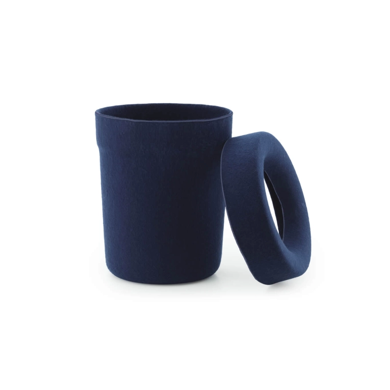 Poubelle HIDE Bleu foncé NORMANN COPENHAGEN