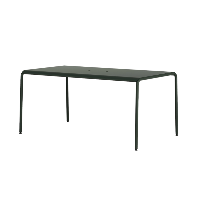 Table extérieure PANORAMA Vert Forêt L 160 TIPTOE