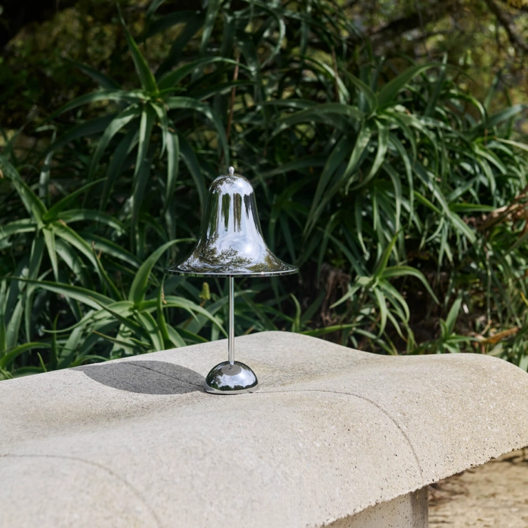 Lampe sans fil PANTOP PORTABLE Ø18 Chrome VERPAN