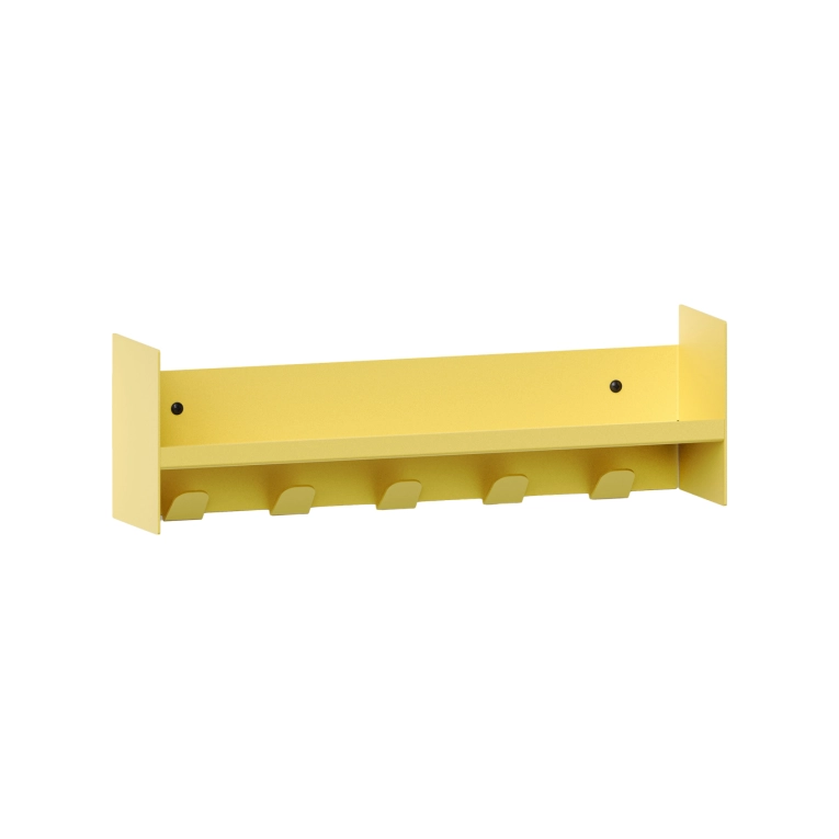 Etagère PLI Jaune De Naples avec rebords L 45 TIPTOE