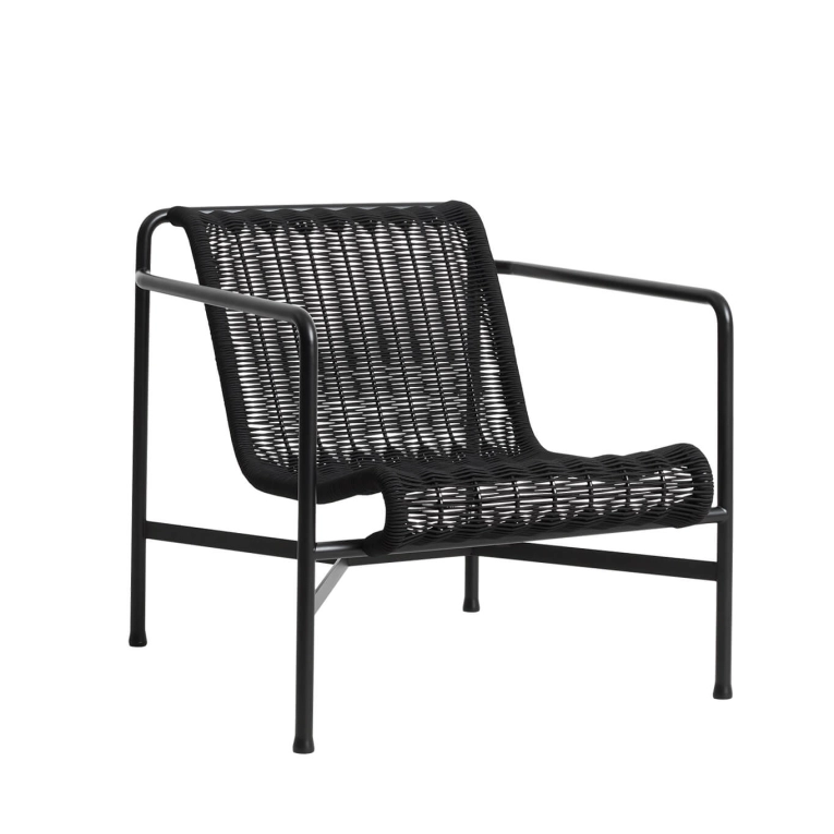 Fauteuil extérieur Fauteuil PALISSADE CORD Anthracite HAY