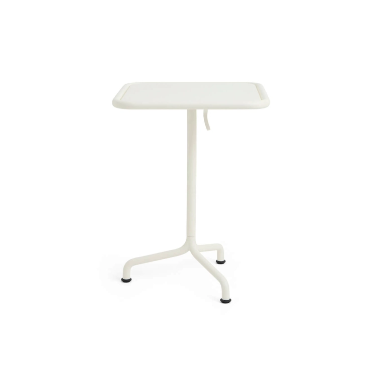 Table extérieure DEVILLE 55x55 Blanc HAY