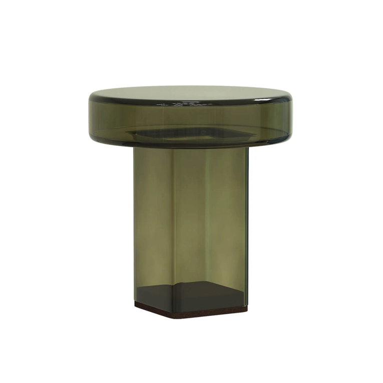 Table d'appoint guéridon NAKED Ø 45 Verre Bouteille NORR11