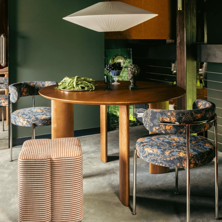 Table CARLOTTA ALTA 4 places Iroko THE SOCIALITE FAMILY