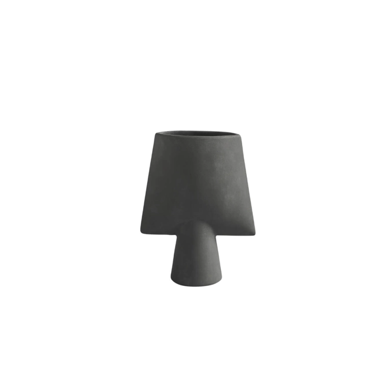 Vase SPHERE SQUARE mini Gris foncé 101 COPENHAGEN