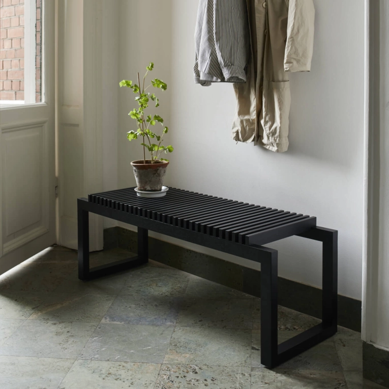 Banc CUTTER L 120 Noir FRITZ HANSEN