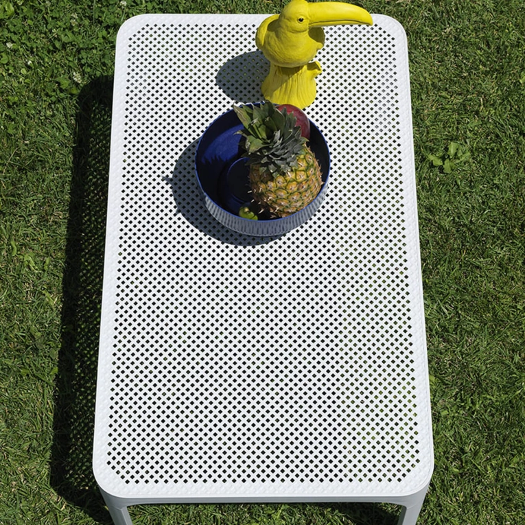 Table basse extérieure NET 100 Blanc NARDI