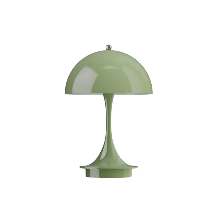 Lampe sans fil PANTHELLA 160 PORTABLE V3 Vert Mousse Opaque LOUIS POULSEN