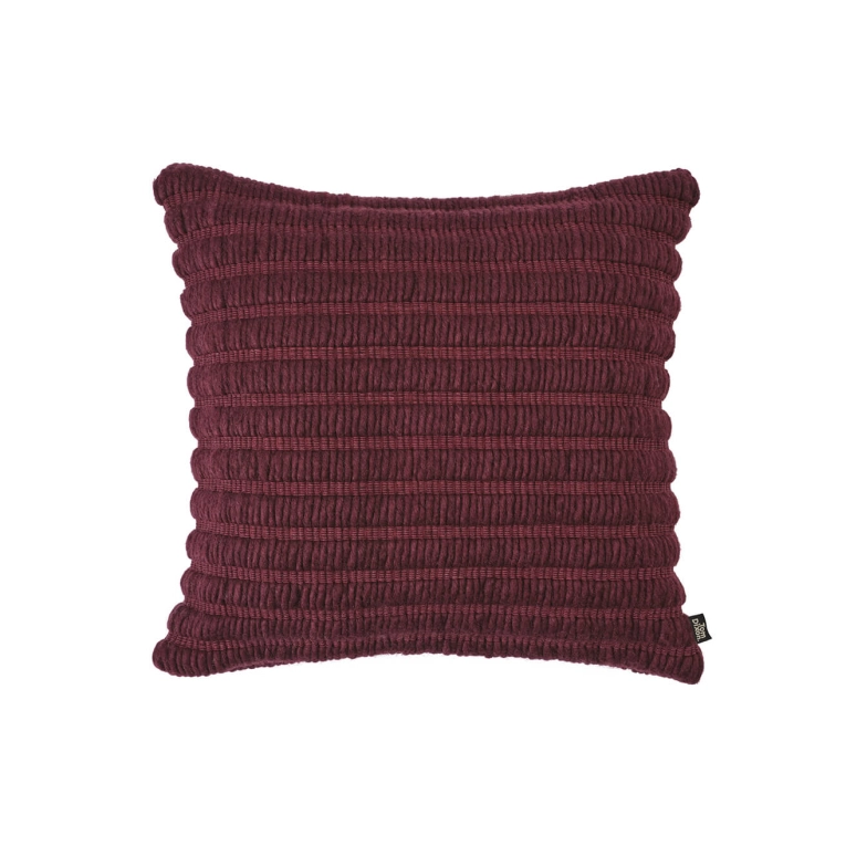 Coussin RIDGE 45x45 Bordeaux TOM DIXON