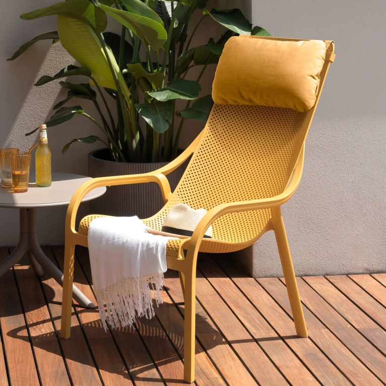 Fauteuil extérieur NET LOUNGE Moutarde NARDI