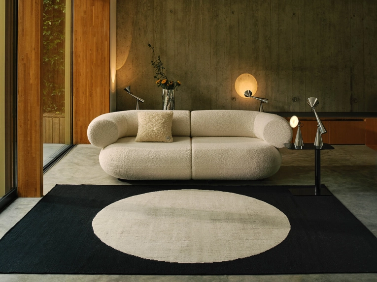 Tapis Tapis DISC 170x240 Noir TOM DIXON