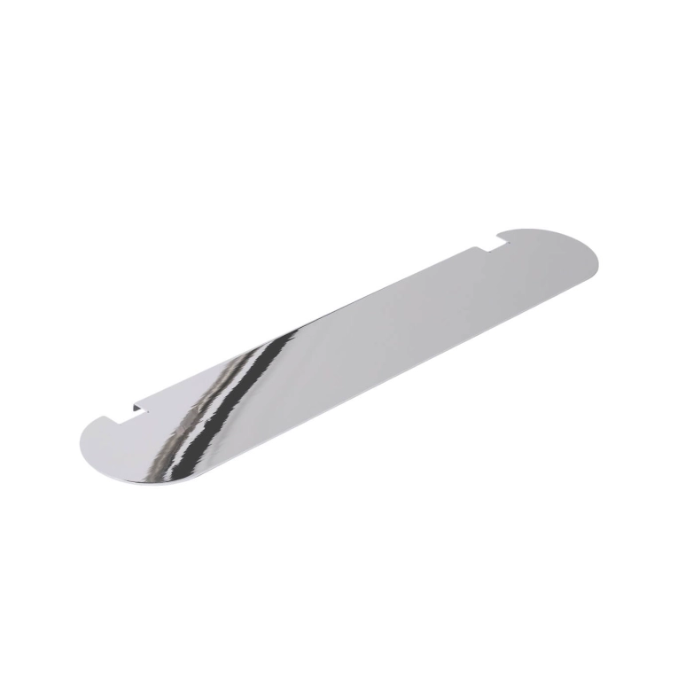 Étagère Pipe pour support TV Chrome PEDESTAL