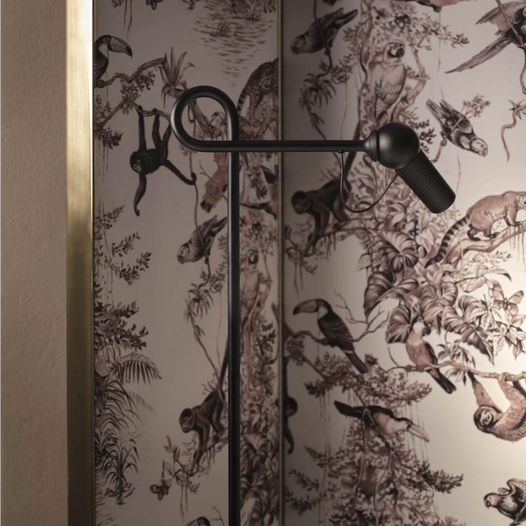 Lampadaire BIRD FLOOR Noir KDLN
