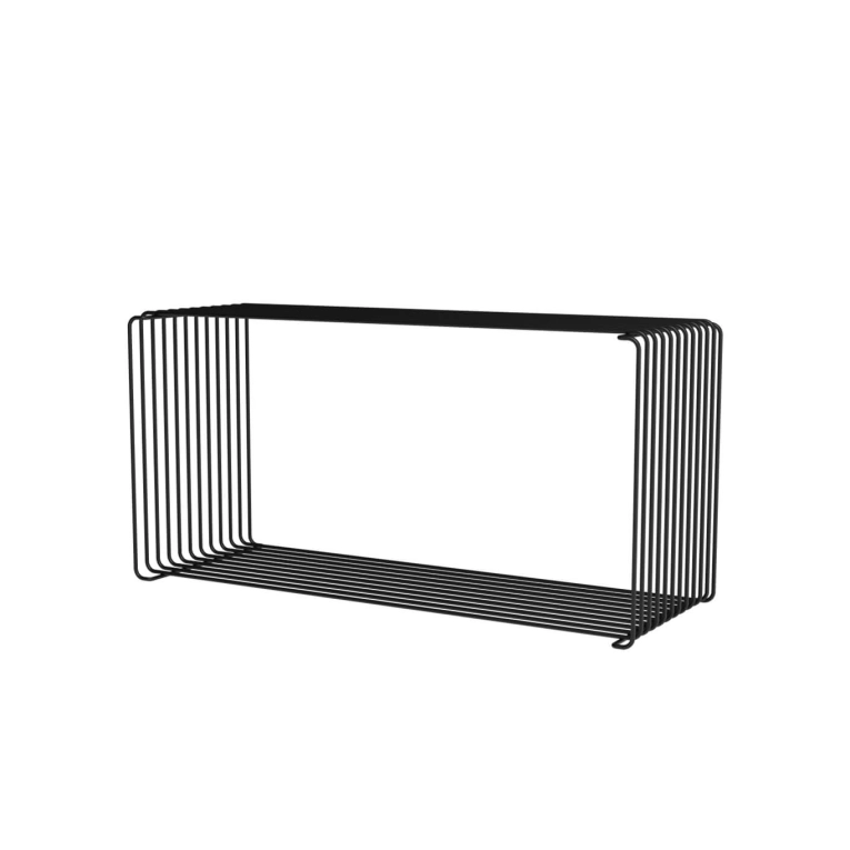 Etagère PANTON WIRE rectangle Noir MONTANA