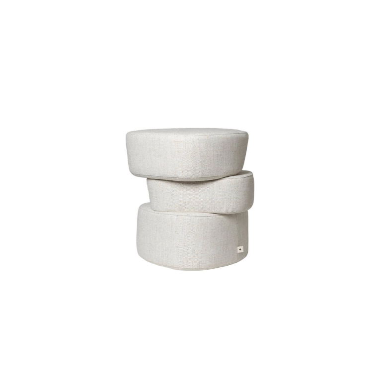Pouf PLYO Blanc Cassé FERM LIVING