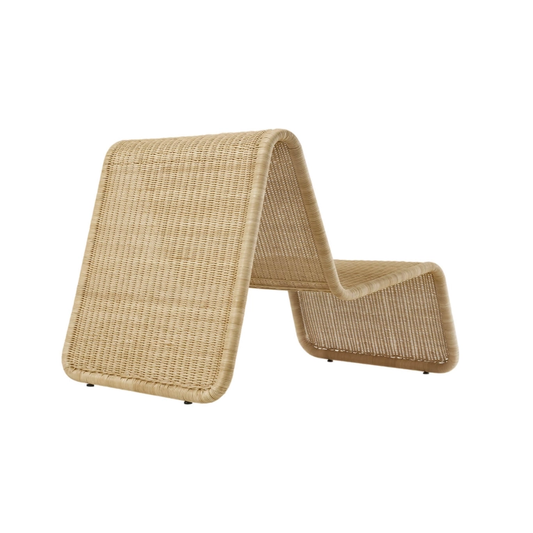 Fauteuil P3 Rotin GUBI