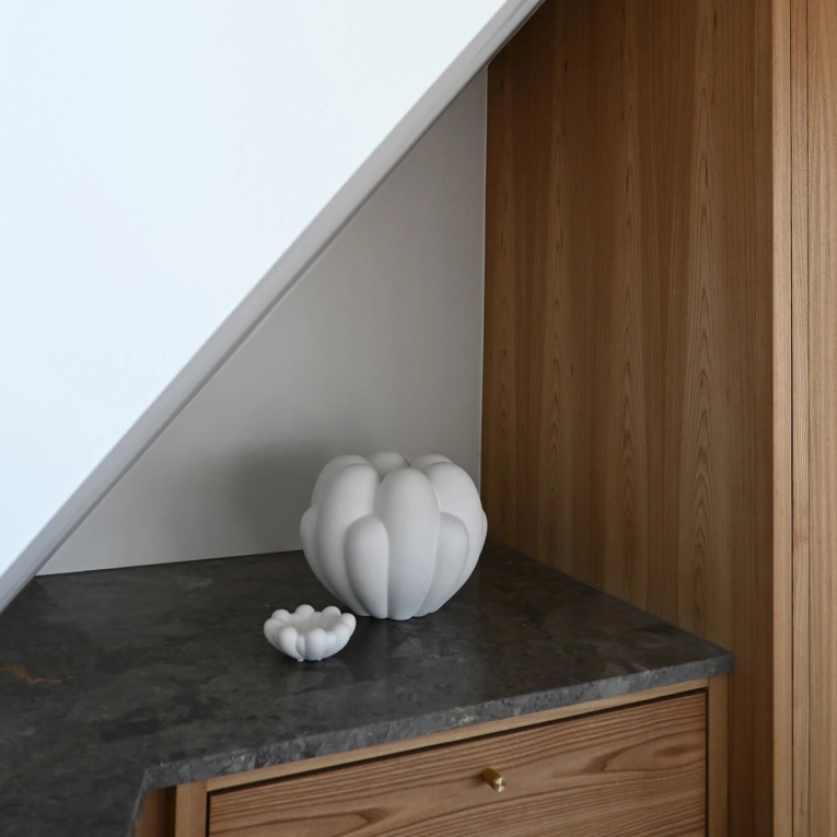 Centre de table & corbeille BLOOM TRAY mini Blanc os 101 COPENHAGEN