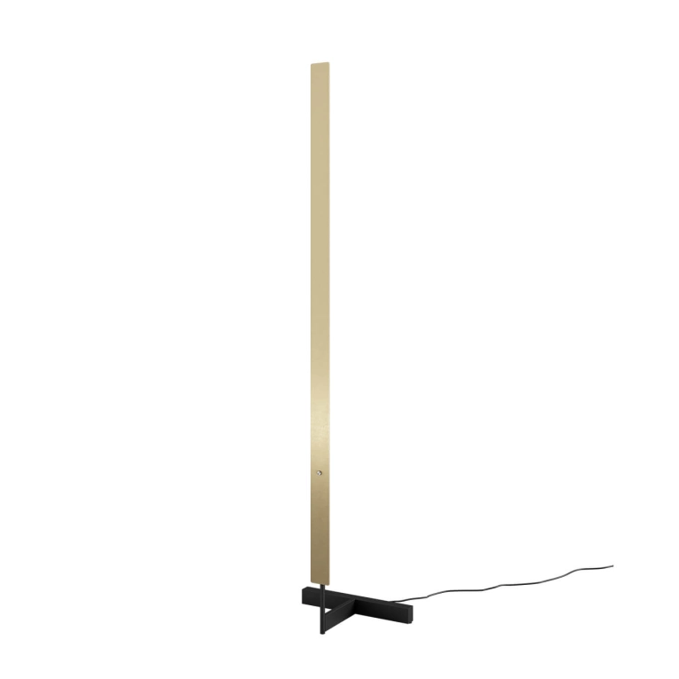 Lampadaire F-MODEL Laiton Brossé ANOUR