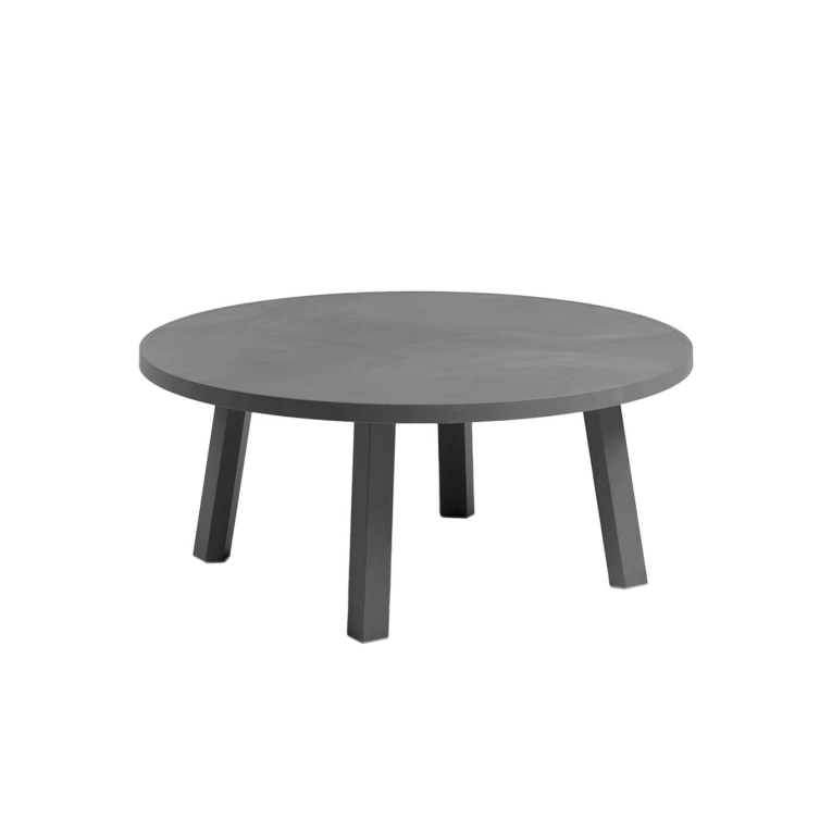Table basse extérieure MAXIMO Ø 70 MINI Basalte NARDI
