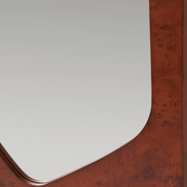 Miroir FOLIA Large Loupe Teintée Foncée FERM LIVING
