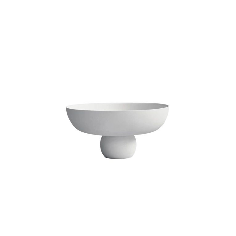 Centre de table & corbeille BABURU BOWL medio Blanc os 101 COPENHAGEN