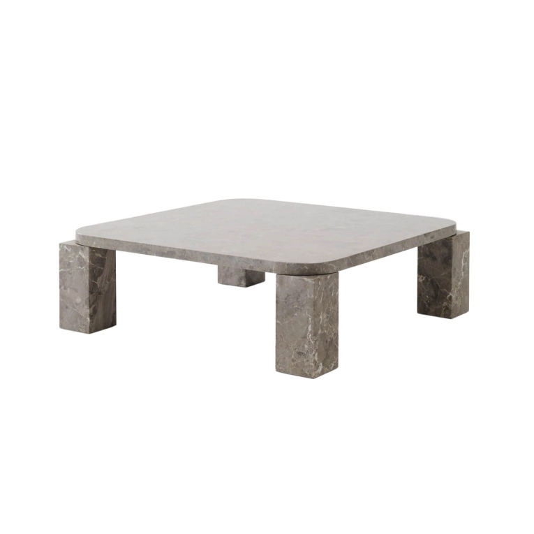 Table basse ATLAS 82x82 Gris du Marais NEW WORKS