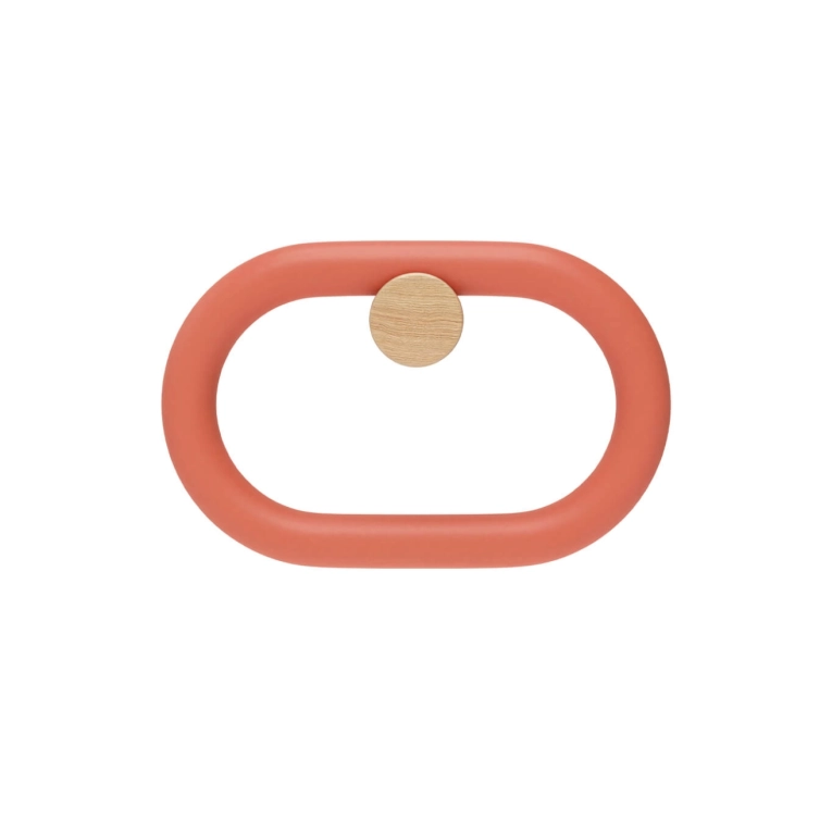 Patère Design FERNAND Horizontale Corail Epicé HARTO