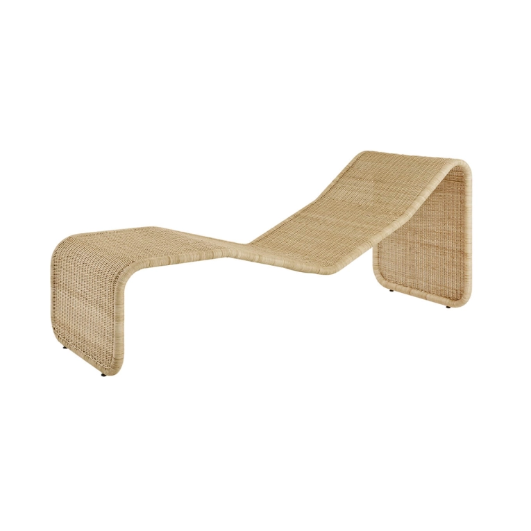 Fauteuil P3S Rotin GUBI