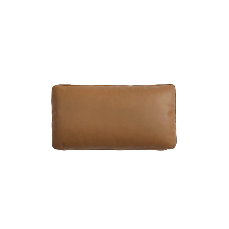 Coussin OUTLINE SOFT cuir Cognac MUUTO