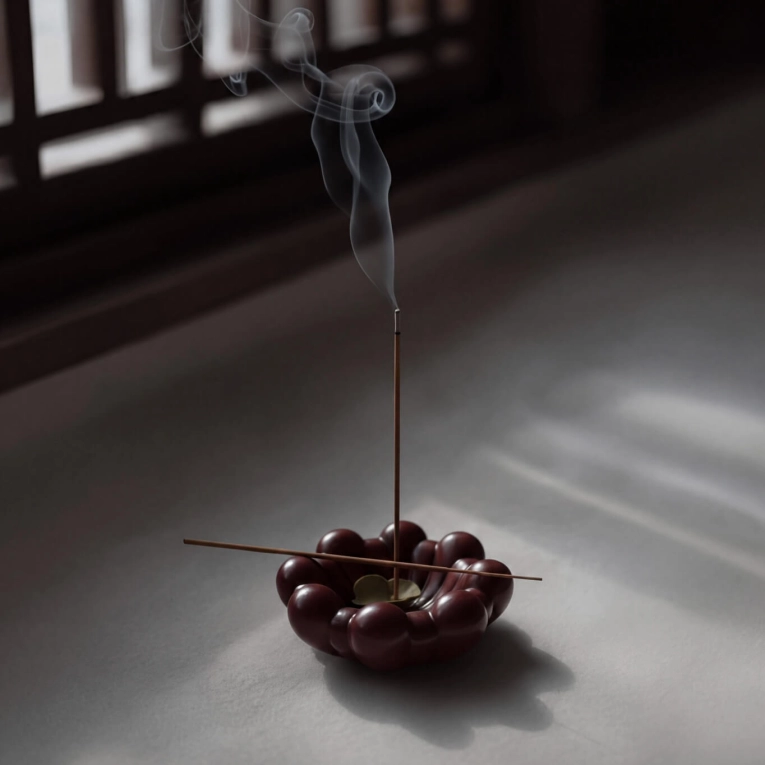 Centre de table & corbeille BLOOM TRAY medio Bordeaux 101 COPENHAGEN