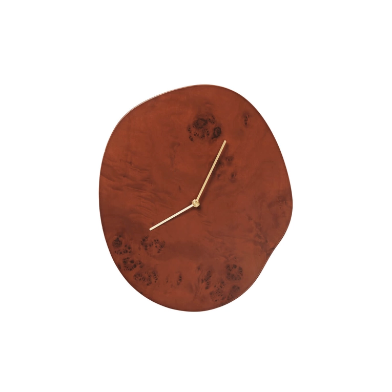 Horloge MELT Loupe Teintée Foncée FERM LIVING